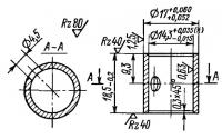 Втулка верхней головки шатуна двигателя «Москва-М»