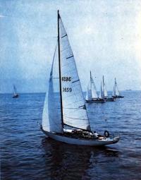 Яхта-победитель Кубка Балтики «Алмаз»