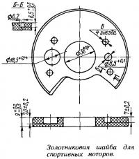Золотниковая шайба для спортивных моторов