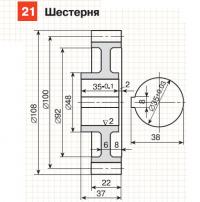 21. Шестерня