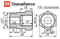 56. Грундбукса, бронза