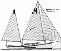 Боковой вид яхты "Сан-Суси"