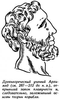 Древнегреческий ученый Архимед