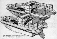 Два варианта «мини-яхты» «Генезис»