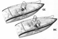 Две модели лодки 