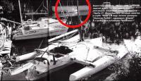 Единственное фото, на котором видно яхту «Удача-2»