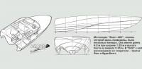 Эскизы мотолодки "Блегг-480"