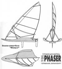 Эскизы швертбота «Фазер 2»
