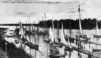 Гавань Санкт-Петербургского речного яхт-клуба в 1889 г.
