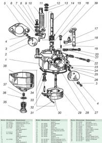 Карбюратор К-49 для "Ветерка-8" и "-12"