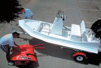 Каркас надувной лодки "Pro II 500" на трейлере
