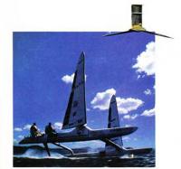Катамаран на подводных крыльях «Техник Авансе»