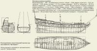Конструктивно-теоретический чертеж корпуса фрегата "Штандарт"