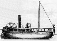 Модель парохода «Шарлотта Дундас»