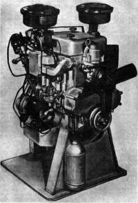 Общий вид 70-сильного двигателя нового типа
