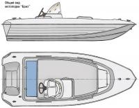 Общий вид мотолодки "Бриз"