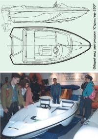 Общий вид мотолодки «Стрингер-350»