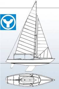 Общий вид яхты-двойки нового олимпийского класса «Юнглинг»