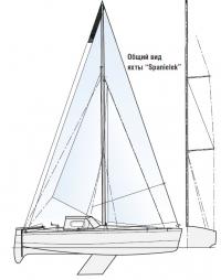 Общий вид яхты «Spanielek»