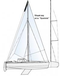 Общий вид яхты "Spanielek"