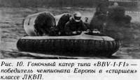 Рис. 10. Гоночный катер типа «BBV-1-F1»