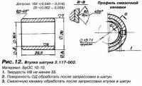 Рис. 12. Втулка шатуна 2.117-002