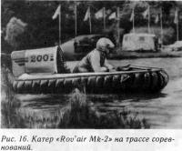 Рис. 16. Катер «Rov'air Mk-2» на трассе соревнований