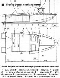 Схема общего расположения (двухсекционный вариант)