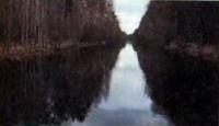 Снимок 8-километровой «копи» Обь-Енисейского канала