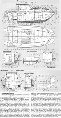 Спецификация деталей катера «Норд-вест-57»