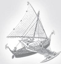 Тихоокеанский "морской каяк" - прототип современных парусных тримаранов