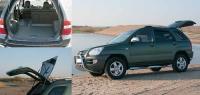 Багажник автомобиля Kia Sportage