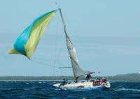 Брочинг архангельской яхты «Резон»