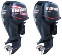 Два мотора "Evinrude" мощностью 200 и 225 л.с.