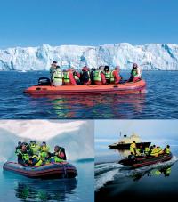 Экскурсии на лодках по Арктике