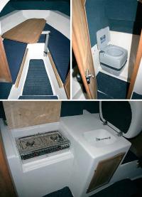 Элементы интерьера катера «Новолна-650»