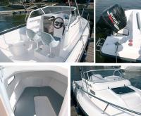 Элементы интерьера мотолодки