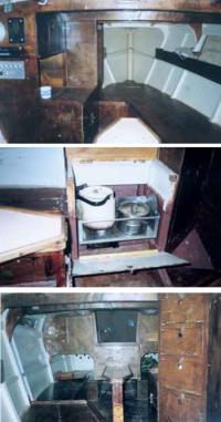 Элементы интерьера швертбота «Норд»