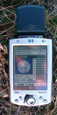 GPS навигатор «iPAC» компании HP