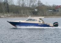 Катер «Амадеус-4» на ходу