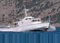 Катер «Беркут» на ходу