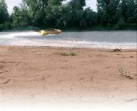 Катер «Freerider-490-jet» на ходу