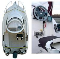 Катер «Quicksilver Cruiser 460»: вид сверху