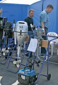 Китайские моторы на стенде «Руслайт СПб»