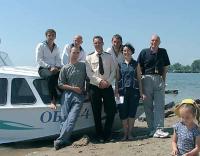 Команда катера перед плаванием