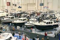 Крупные моторные яхты на выставке «Hanseboot 2005»