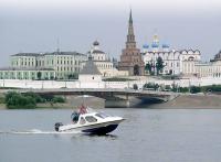 Лодка «Казанка-5М4» на ходу