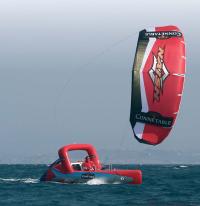 Лодка «Сардина» под парусом