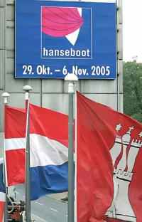 Логотип выставки «Hanseboot 2005»