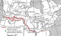 Маршрут экспедиции Льюиса и Кларка